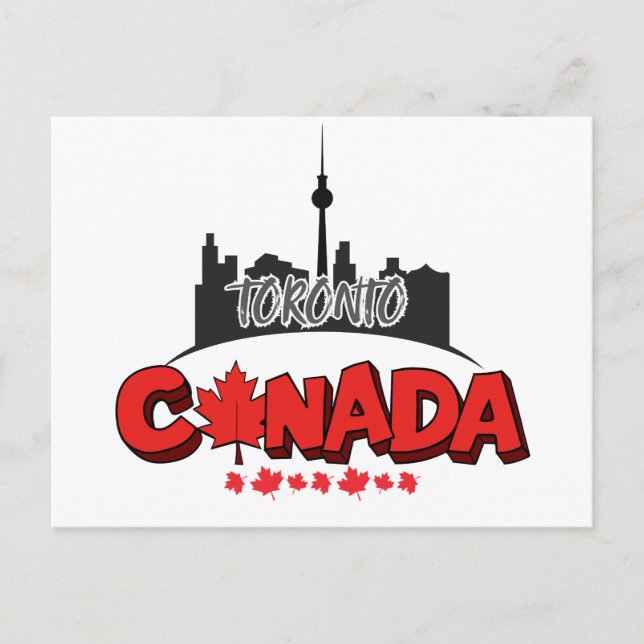 Toronto Canada souvenir Vykort (Framsida)