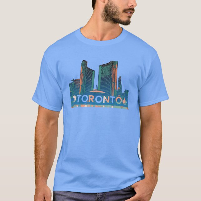 Toronto Canada T Shirt (Framsida)