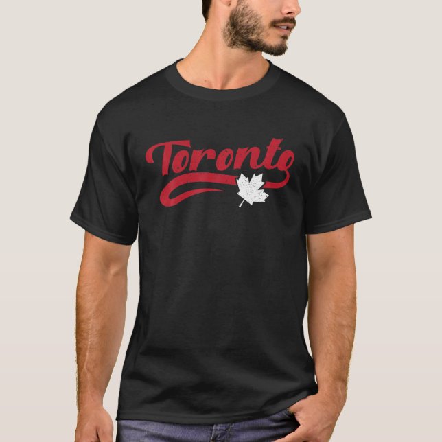 Toronto Canada T Shirt (Framsida)