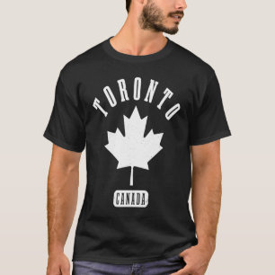 Toronto Canada Vintage Pride Canadian Flagga 1 T Shirt