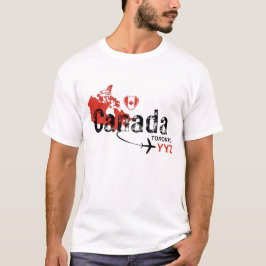 Toronto Canada YZ flygplatskod T Shirt