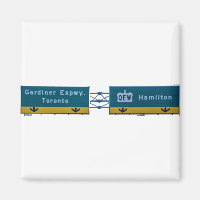 Toronto, Canda Street interstate sign