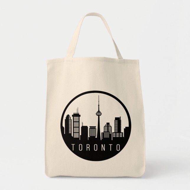 Toronto City Skyline Tygkasse (Framsidan)
