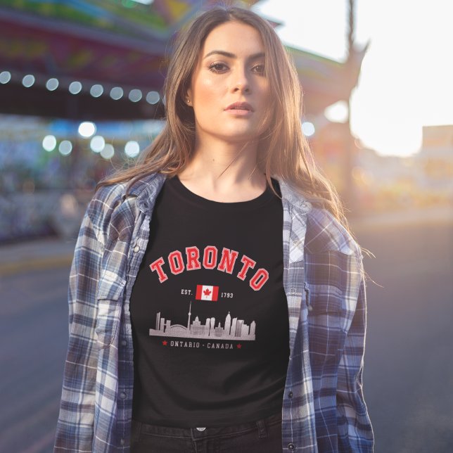 Toronto Cityscape, Canada T Shirt (Skapare uppladdad)