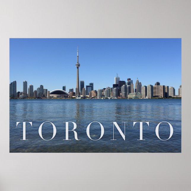 toronto cityscape poster (Framsidan)