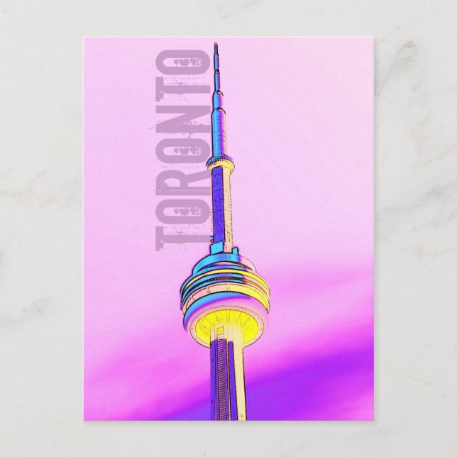 Toronto CN torn vykort (Framsida)