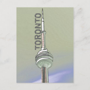 Toronto CN torn vykort