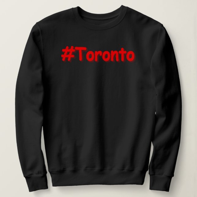 "#Toronto" Cute Design. Köp nu T Shirt (Design framsida)
