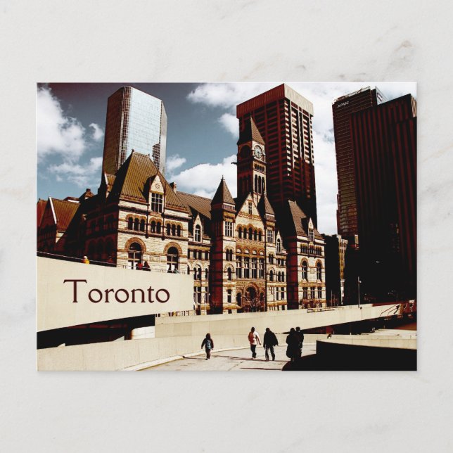 Toronto, den gamla stadshuset vykort (Framsida)