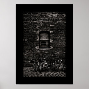 Toronto Distillery District Fönster 5 med kant Poster