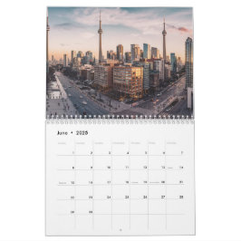 Toronto Downtown Cityscape, Toronto Downtown, kons Kalender