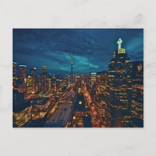 Toronto Downtown Cityscape, Toronto Innerstad, Vykort