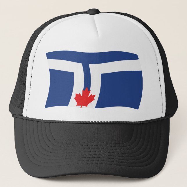 Toronto Flagga Hat Truckerkeps (Framsida)