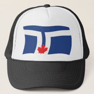Toronto Flagga Hatt Truckerkeps