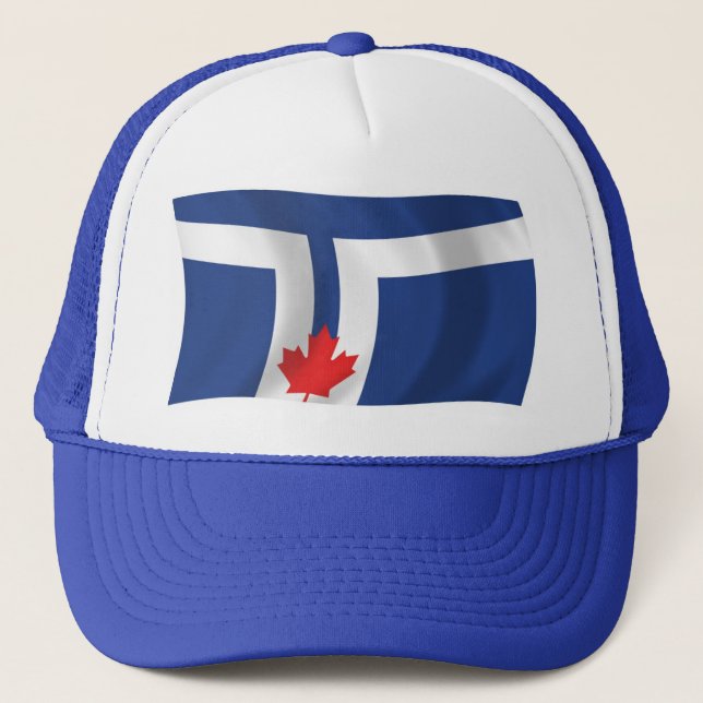 Toronto Flagga Hatt Truckerkeps (Framsida)