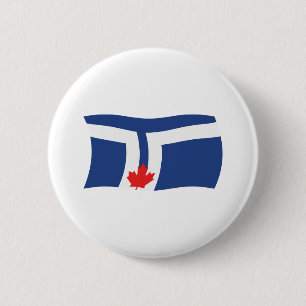 Toronto Flagga Knapp