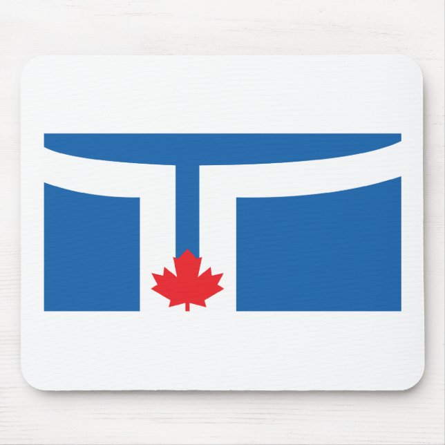 Toronto flagga Mousepad Musmatta (Framsidan)
