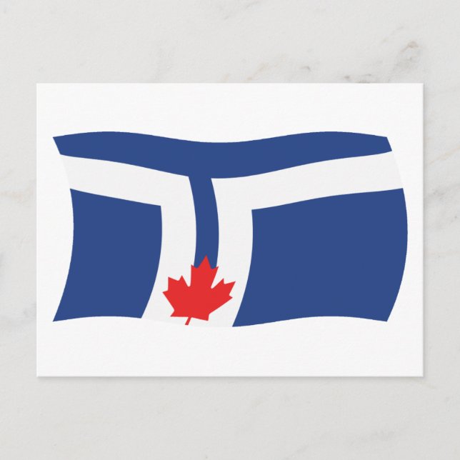 Toronto Flagga vykort (Framsida)