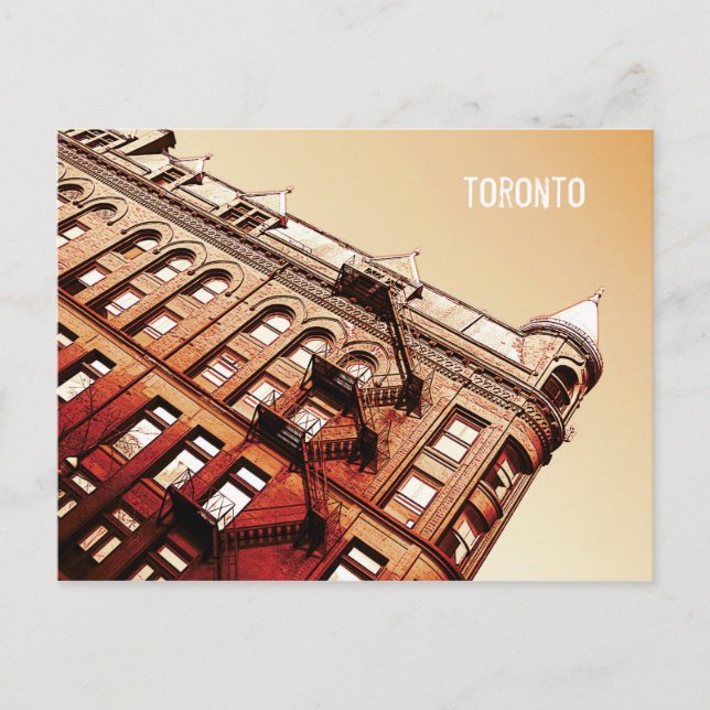 Toronto Flat Järn byggande vykort (Framsida)
