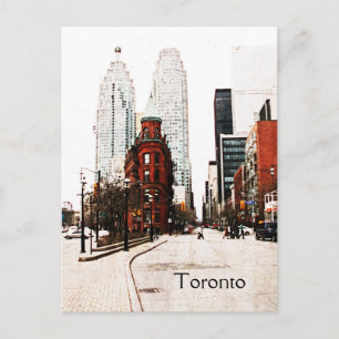 Toronto, Flat Järn byggnad Vykort
