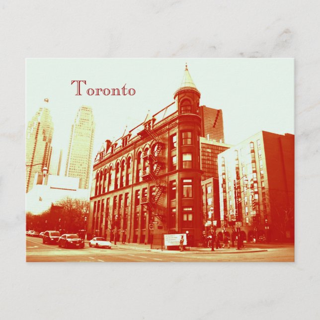 Toronto flatiron byggnad vykort (Framsida)