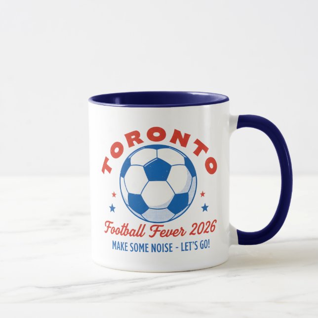 Toronto fotboll fotbollsfeber 2026  mugg (Höger)
