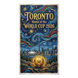 Toronto Fotbollskonst 2026 Stadiondesign Fototryck