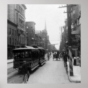 Toronto gata Plats, 1900 Poster