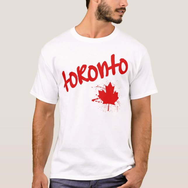 Toronto Graffiti Tee Shirt (Framsida)