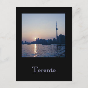 Toronto Harborfront sunset Vykort