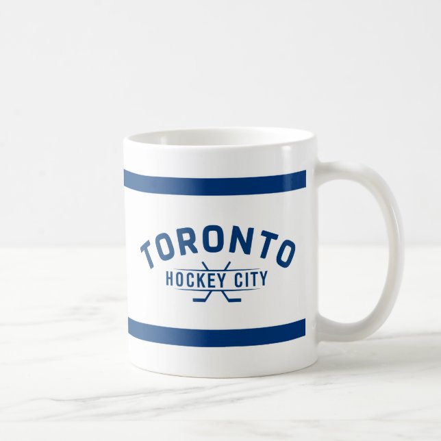Toronto Hockey City Blue Rand Mugg (Höger)