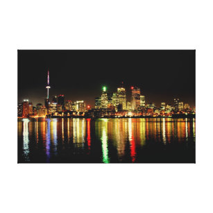 Toronto horisont canvastryck