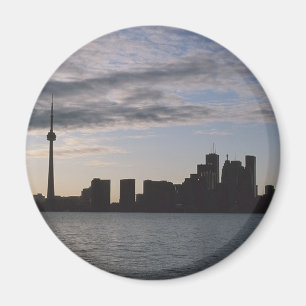 Toronto horisontSilhouette Magnet