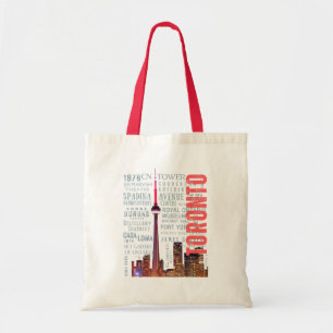 Toronto Iconic Landmarks Tygkasse