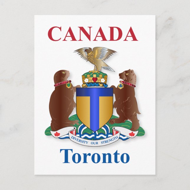 Toronto jackar av arm vykort (Framsida)