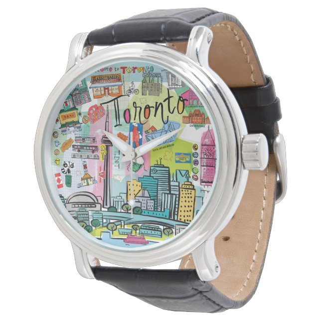 Toronto, Kanada Armbandsur (Vinklad)
