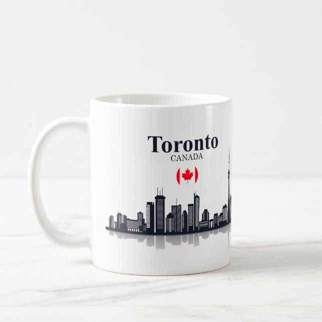 TORONTO KANADA CITYSCAPEMUGG KAFFEMUGG (Vänster)