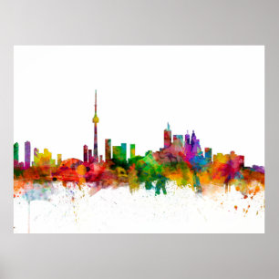 Toronto Kanada horisont Poster