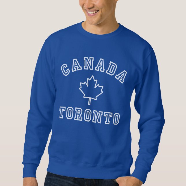 Toronto Kanada Lång Ärmad Tröja (Framsida)
