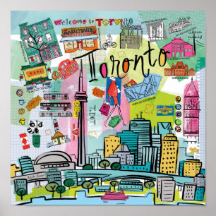 Toronto, Kanada Poster