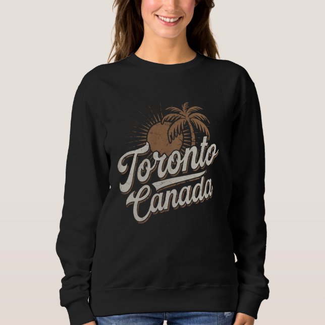 Toronto Kanada Semester Souvenirer T Shirt (Framsida)