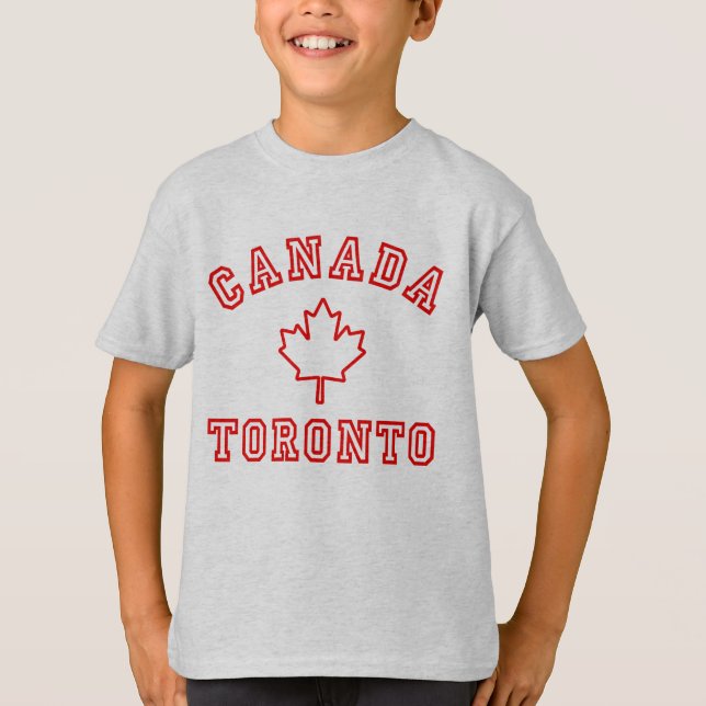 Toronto Kanada Tee Shirt (Framsida)