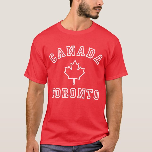 Toronto Kanada Tröja (Framsida)