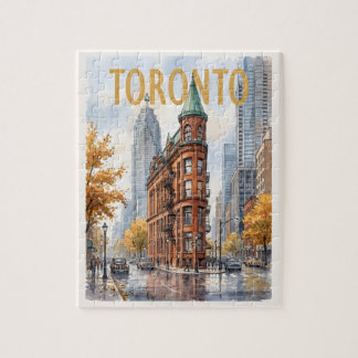 Toronto Kanada Vintage Resa Pussel
