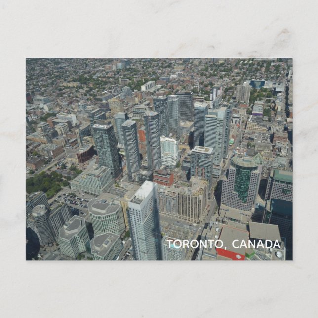 Toronto, kanadensiskt istcard vykort (Framsida)