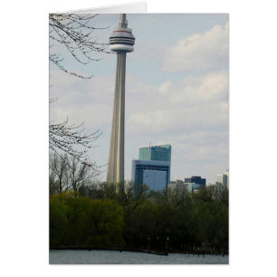 Toronto Landmark CN Torn V2 Hälsningskort