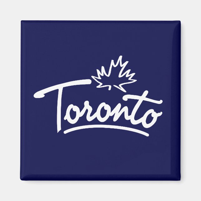Toronto Löv Script Magnet (Framsidan)