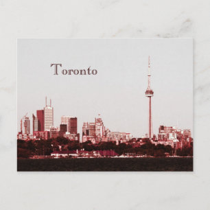 Toronto med CN torn-skyltkort Vykort