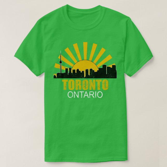 Toronto Ontario 1 T Shirt (Design framsida)