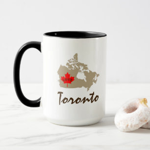 Toronto Ontario anpassningsbar Kanada kaffe te kop Mugg